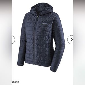 Patagonia womens nano puff jacket with hood